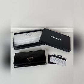 Женский кошелек PRADA с клапаном, моде