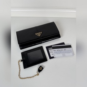 Женский кошелек PRADA с клапаном, моде