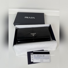 Женский кошелек PRADA с клапаном, моде