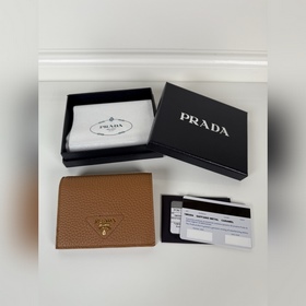Женский кошелек PRADA с двумя отделами
