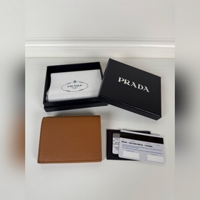 Женский кошелек PRADA с двумя отделами