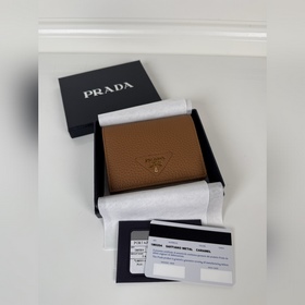 Женский кошелек PRADA с двумя отделами