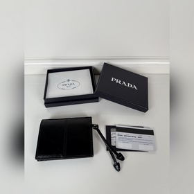 Женский кошелек PRADA с двумя отделами