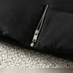 Пуховик PRADA с воротником-стойкой из 
