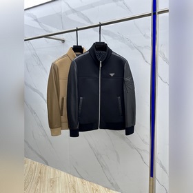 Prada, 2026 P-style stand-collar jacke