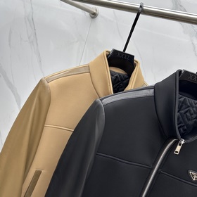 Prada, 2026 P-style stand-collar jacke