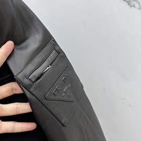 Prada, 2026 P-style stand-collar jacke