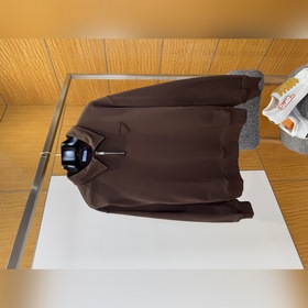 PRADA Свитшот с воротником и длинными