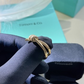 Tiffany & Co. Кольцо с двойным ободком