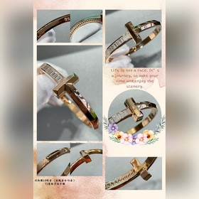 Широкий квадратный браслет Tiffany T с