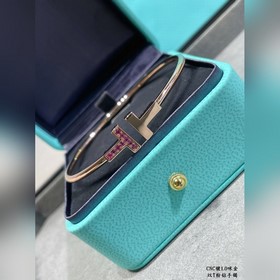 Браслет Tiffany Double T Pink Diamond 