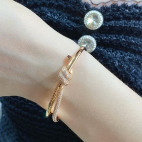 Браслет Tiffany CNC Hand-Set Semi-Diam