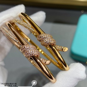 Браслет Tiffany CNC Hand-Set Semi-Diam