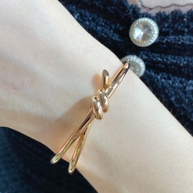 Браслет Tiffany CNC Polished Gold Knot