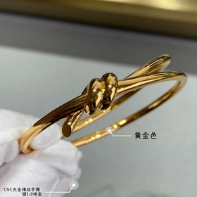 Браслет Tiffany CNC Polished Gold Knot