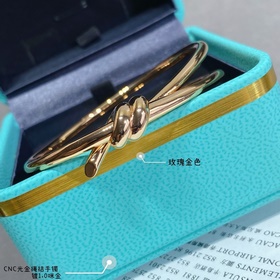 Браслет Tiffany CNC Polished Gold Knot