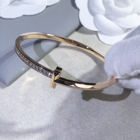 Браслет Tiffany T1 Narrow Half-Diamond