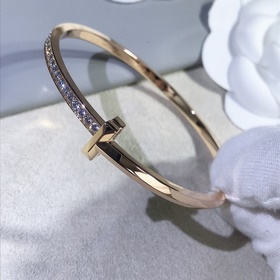 Браслет Tiffany T1 Narrow Half-Diamond