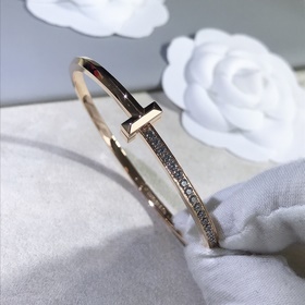 Браслет Tiffany T1 Narrow Half-Diamond