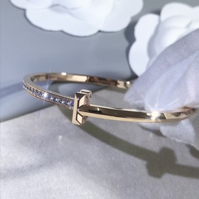 Браслет Tiffany T1 Narrow Half-Diamond