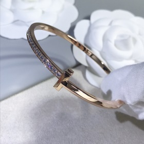 Браслет Tiffany T1 Narrow Half-Diamond