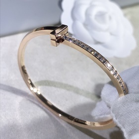 Браслет Tiffany T1 Narrow Half-Diamond