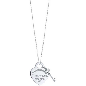 Ожерелье Tiffany в форме сердца для же