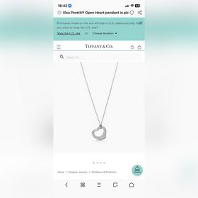 Колье с бриллиантом в форме сердца от 