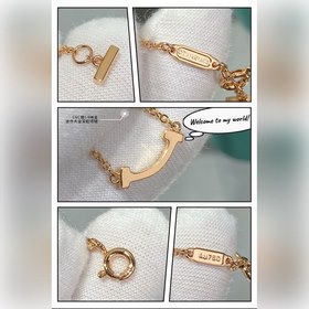 118 Tiffany Мини-колье Smiley из светл