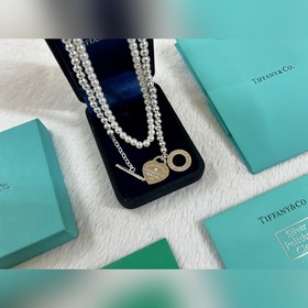 Ожерелье Tiffany & Co. с двойным круго