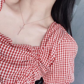 Tiffany & Co. Новое колье с рубиновым 