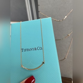 Колье Tiffany Smile, среднего размера,