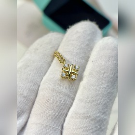 Колье Tiffany Ожерелье Cross Four Di