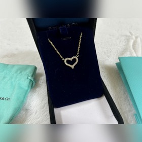 Tiffany & Co. Колье с маленьким сердеч
