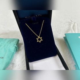 Колье Tiffany & Co. Hexagram Золотисты