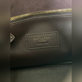 Кофейно-коричневая сумка YSL Saint Lau