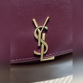 Новая сумка YSL бордового цвета выгляд