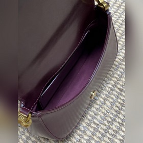 Новая сумка YSL бордового цвета выгляд