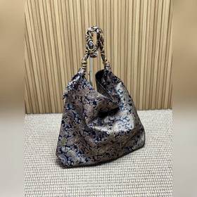 Новая тканая сумка YSL Silk Canopy с т