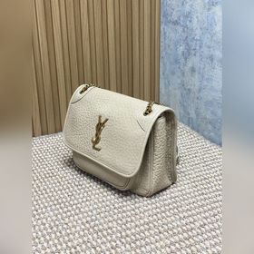 Новая сумка Niki от YSL в цвете латте-