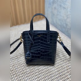 Новая мини-сумка YSL с крокодиловым уз