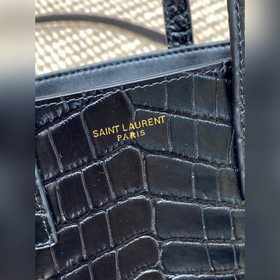 Новая мини-сумка YSL с крокодиловым уз