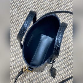 Новая мини-сумка YSL с крокодиловым уз