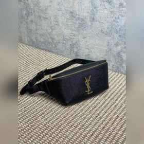 Классическая сумка на пояс YSL Caviar 