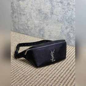 Классическая сумка на пояс YSL Caviar 