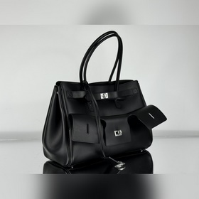 Balenciaga Bel Air, черный и серебрист