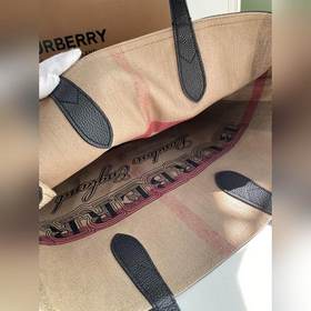 Двусторонняя сумка Burberry, изготовле
