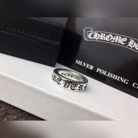 Кольцо Chrome Hearts Signature Text Ос