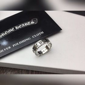 Кольцо Chrome Hearts Signature Text Ос