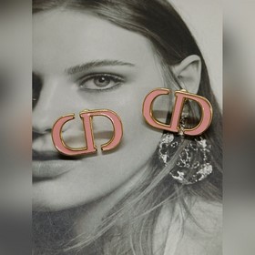 Классические эмалевые серьги-гвоздики 